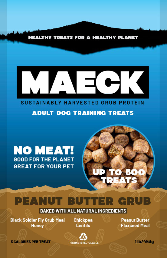 Peanut Butter Grub Pet Treats